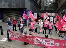 truck driver protest rally